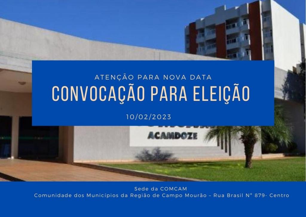 Assembléia Geral para Eleição da Nova Diretoria será realizada em 10 de Fevereiro de  2023