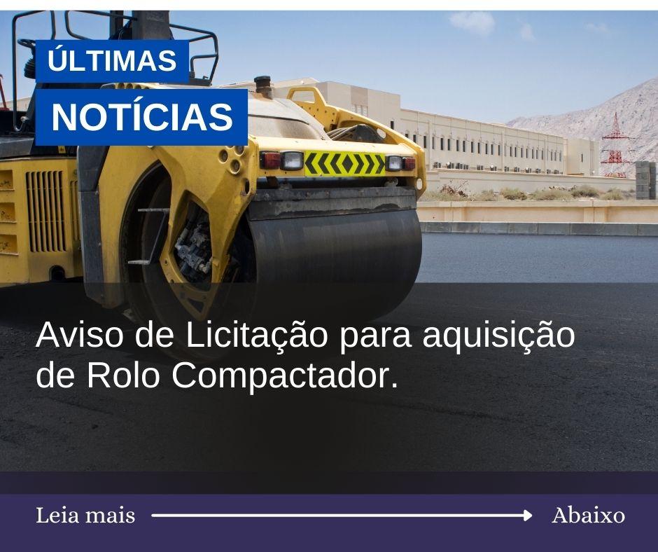 Aviso de Licitação