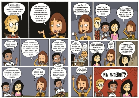 Acamdoze disponibiliza versÃ£o online do Gibi da TransparÃªncia