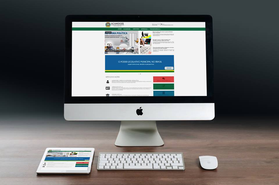 Com proposta de modernidade, Acamdoze lanÃ§a novo site