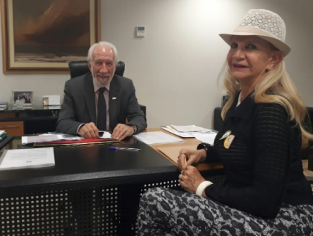 Nelita participa de audiência com governador em exercício e reforça pedidos para região