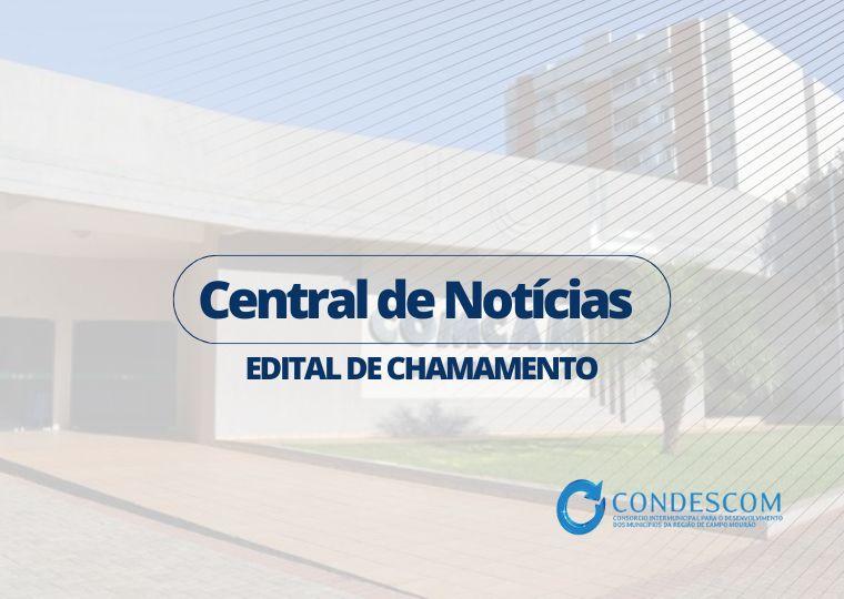 Condescom abre chamada pública para inscrição e avaliação de obras literárias e materiais didáticos.